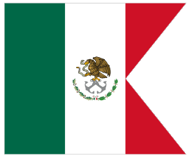 [Under-secretary of State distinctive flag: 1987/Nov. 26, 1994 - Oct. 19, 2000]